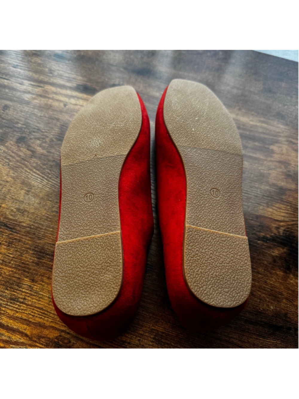 Journee Collection Carrie Mary Jane Flats - Size 10W - Picture 5 of 5